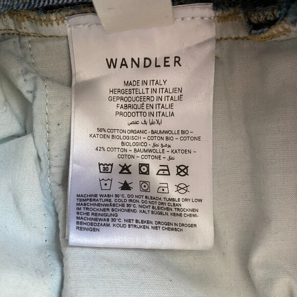 Wandler "Daisy" Jeans in Dark Blue, size 26 - Picture 9 of 13